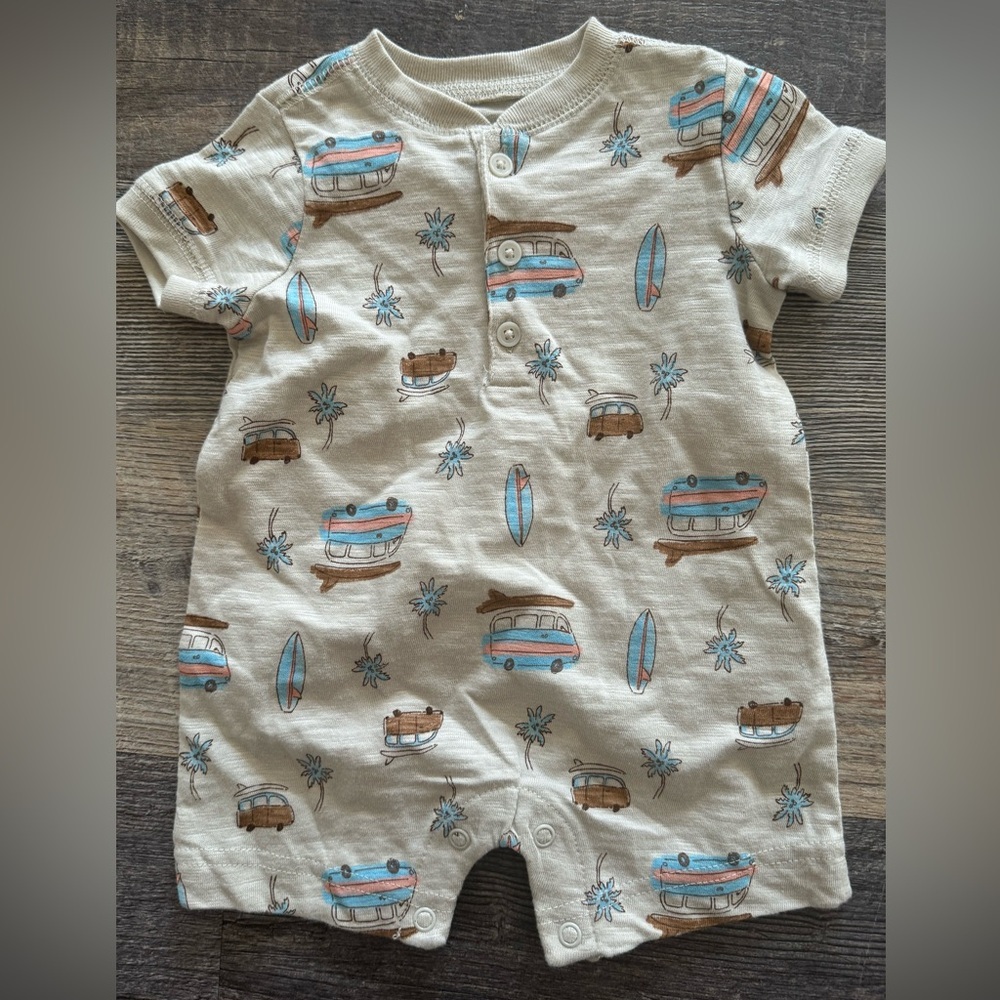 5 for $20 ✨ Carters just one you infant Baby Snap-up Romper 3 months